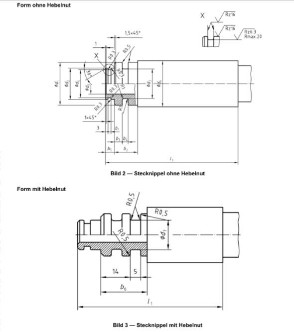 DIN 20043 staple-lock coupling standard for hydraulics (2)