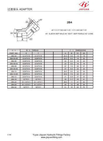 Muški swivel BSPP Lakat Fittings